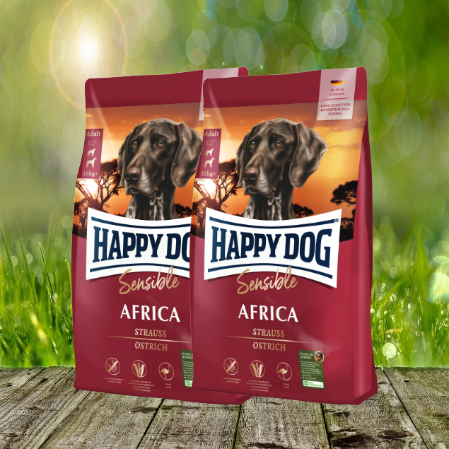 Happy Dog Supreme Sensible Africa 2 x 12,5 kg Happy Dog Supreme Sensible Africa 2 x 12,5 kg