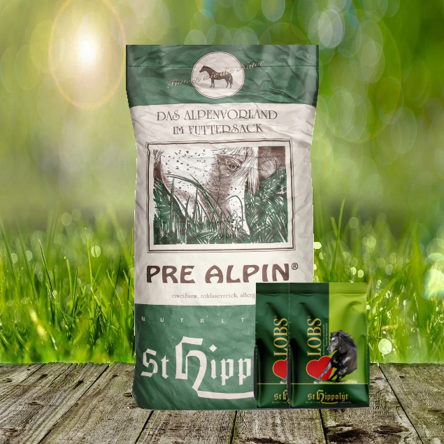 Pre-Alpin-Wiesencobs-2-x-1-Lobs St. Hippolyt PreAlpin Wiesencobs 25 kg Agrobs + St. Hippolyt Lobs Belohnungswürfel 2 x 1 kg geschenk