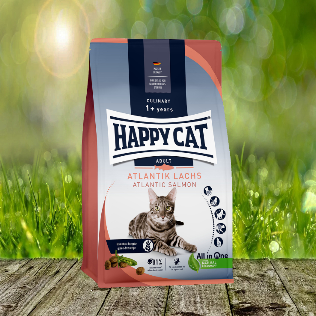 Happy Cat Culinary Adult Atlantik Lachs - Exquisites Adult Katzenfutter Happy Cat Culinary Adult Atlantik Lachs - Exquisites Adult Katzenfutter