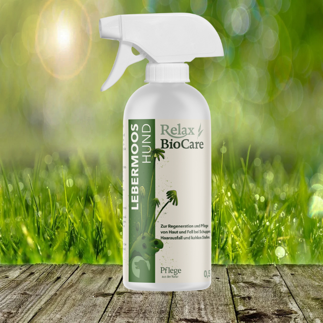 Relax Biocare Lebermoos für Hunde - zur Regeneration und Pflege von Haut & Fell Relax Biocare Lebermoos für Hunde - zur Regeneration und Pflege von Haut & Fell
