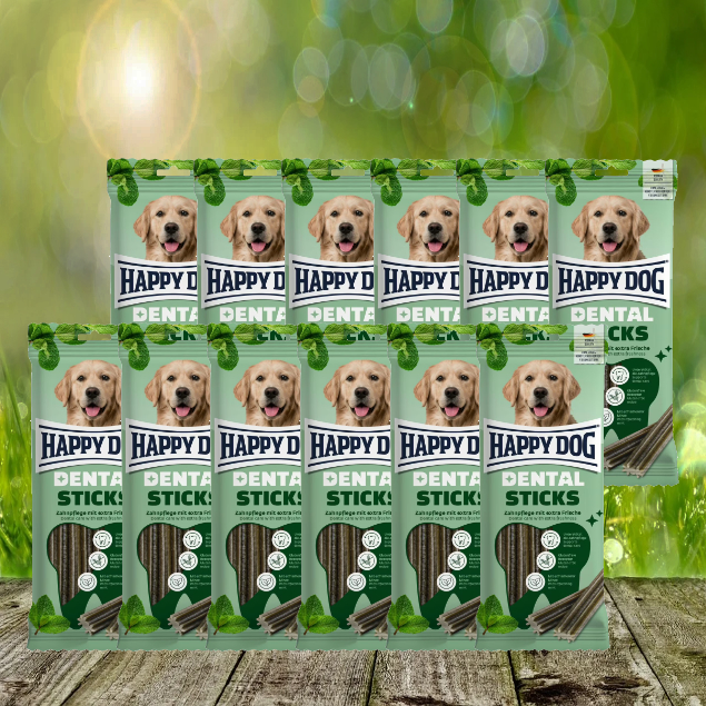 Happy Dog Dental Snacks Dental Sticks 12 Stück
