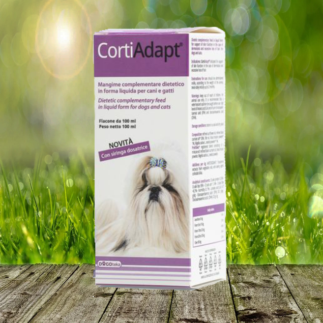 CortiAdapt 100 ml - unterstützt die Hautfunktion bei Dermatose und übermäßigem Haarausfall CortiAdapt 100 ml - unterstützt die Hautfunktion bei Dermatose und übermäßigem Haarausfall