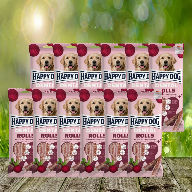 Happy Dog Dental Snacks Dental Rolls 12 Stück