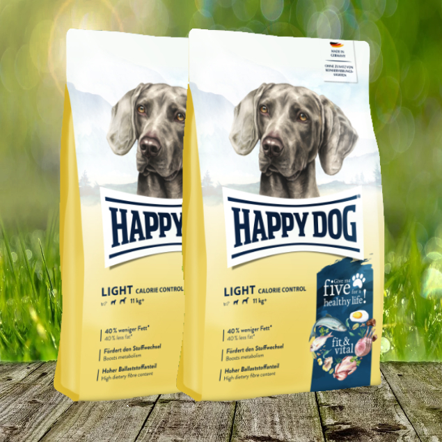 Happy Dog Fit & Vital Light Calorie Control 2 x 12 kg