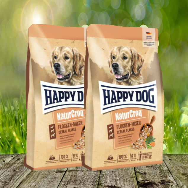 Happy Dog Natur Croq Flocken Mixer 2 x 10 kg