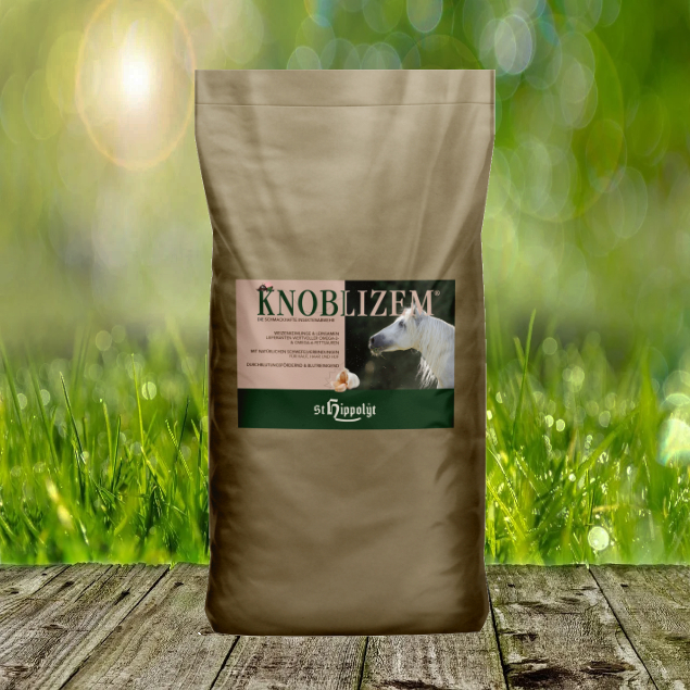 April Aktion - St. Hippolyt Knoblizem Mineral 25 kg - Die schmackhafte Insektenabwehr