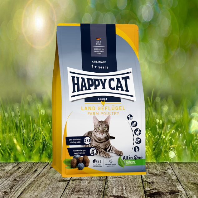 Happy Cat Culinary Adult Land Geflügel - Optimale Versorgung deiner Katze Happy Cat Culinary Adult Land Geflügel - Optimale Versorgung deiner Katze