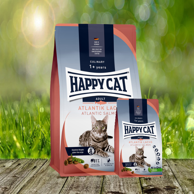 Happy Cat Culinary Adult Atlantik Lachs - Exquisites Adult Katzenfutter 10 kg + 4 kg Happy Cat Culinary Adult Atlantik Lachs - Exquisites Adult Katzenfutter 10 kg + 4 kg