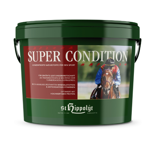 St. Hippolyt Super Condition 5 kg - Konzentrierte Naturstoffe für den Sport