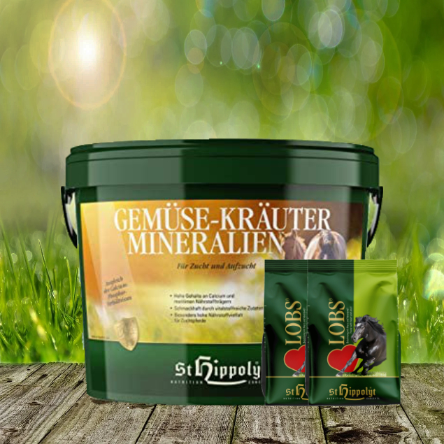 Gem-se-Kr-uter-2-x-1-Lobs St. Hippolyt Gemüse-Kräuter-Mineralien 10 kg + St. Hippolyt Lobs Belohnungswürfel 2 x 1 kg geschenkt