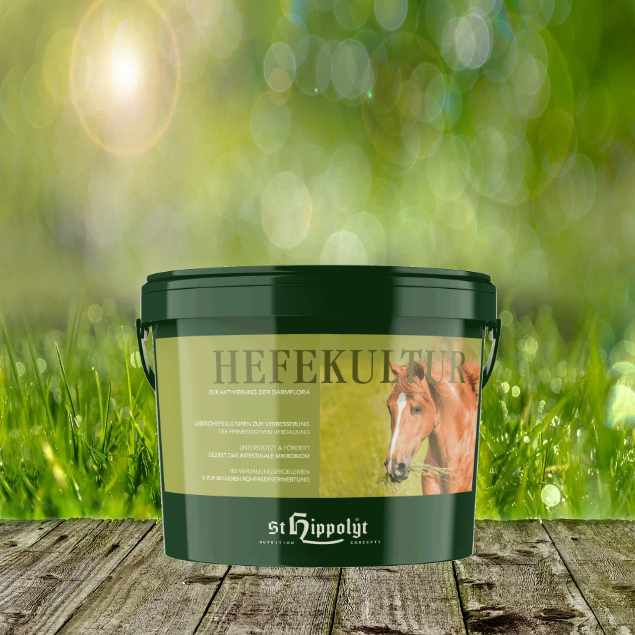 St. Hippolyt Hefekultur 2,5 kg - Lebendhefekulturen kombiniert mit hochverfügbaren Spurenelementen