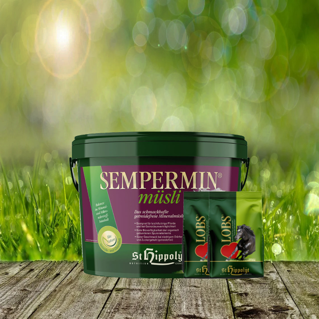 Semper-Min-7-5-2-x-1-Lobs St. Hippolyt Semper Min Mineralmüsli 7,5 kg + St. Hippolyt Lobs Belohnungswürfel 2 x 1 kg geschenkt