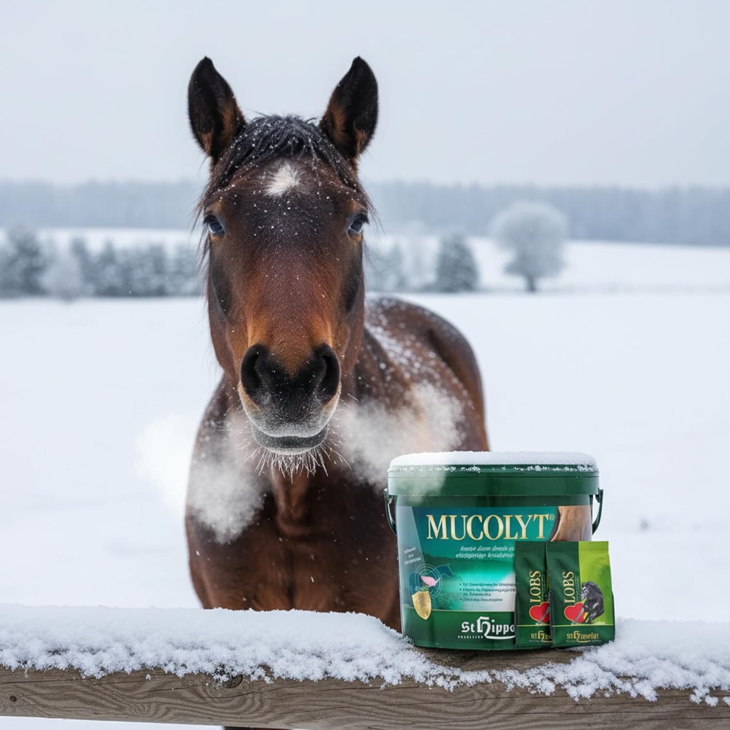 St. Hippolyt Mucolyt 10 kg + St. Hippolyt Lobs Belohnungswürfel 2 x 1 kg geschenkt