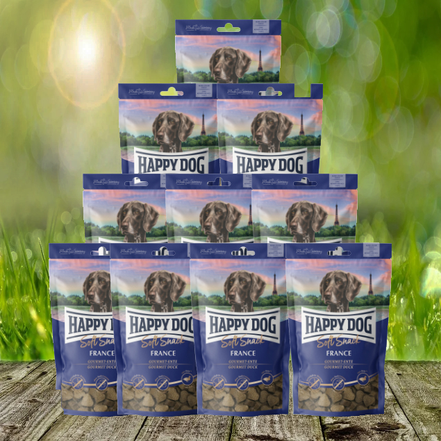 Soft-Snack-France-VEwncZkAtbpKeoS Vorteilspaket Happy Dog Soft Snack France 10 x 100 g