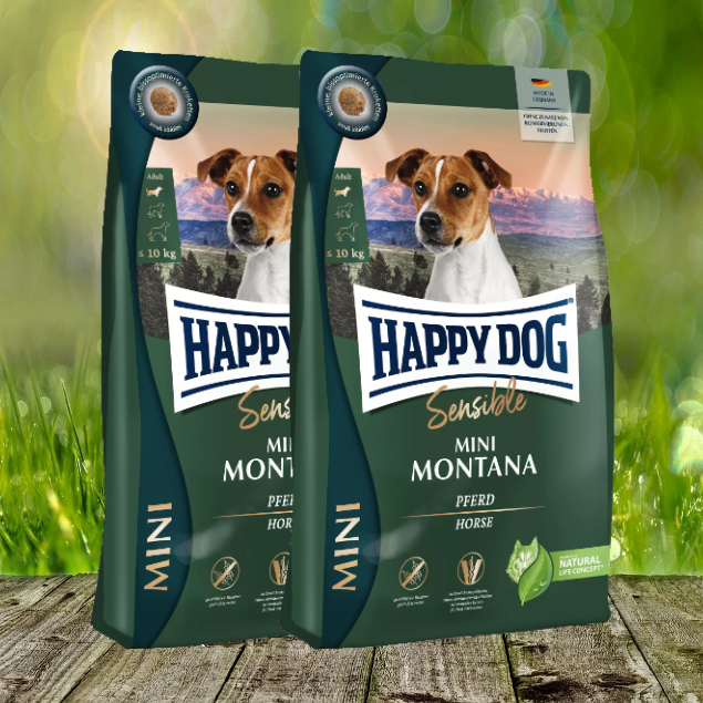 Happy Dog Supreme Mini Montana 2 x 4 kg
