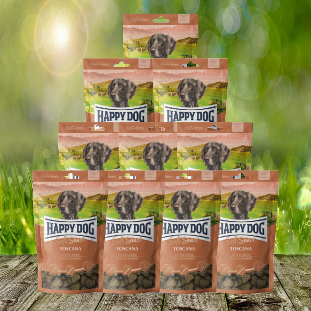Soft-Snack-Toscana-VE9KKsQDP3gBUsdVZi2PJFAcOVZ8 Vorteilspaket Happy Dog Soft Snack Toscana 10 x 100 g