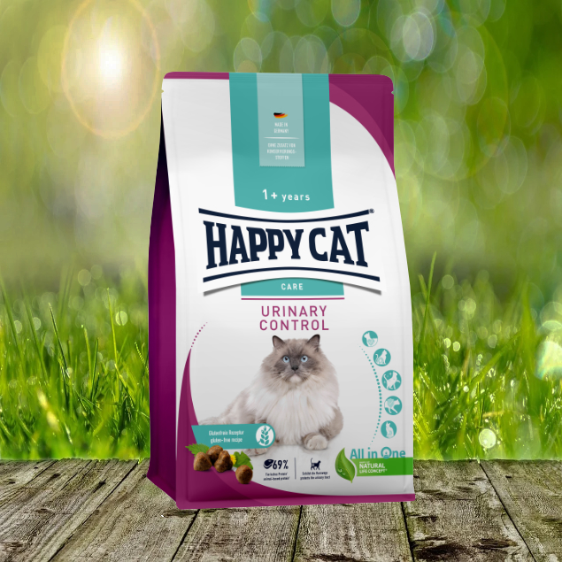 Happy Cat Care Urinary Control - Spezialfutter, um die Harnwege zu schützen Happy Cat Care Urinary Control - Spezialfutter, um die Harnwege zu schützen