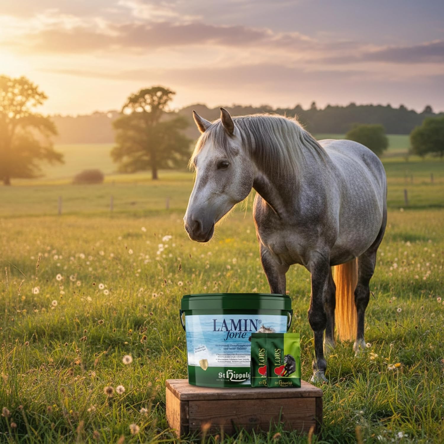 St. Hippolyt Lamin Forte 3 kg + St. Hippolyt Lobs Belohnungswürfel 2 x 1 kg geschenkt