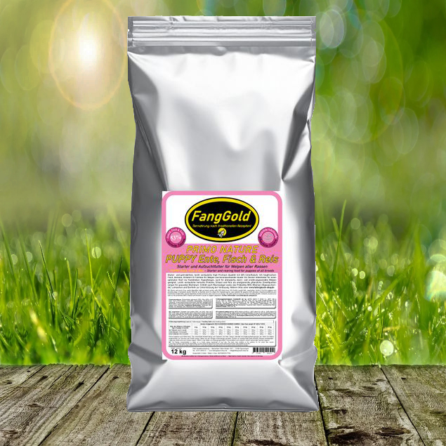 FangGold Primo Nature PUPPY Ente, Fisch & Reis 12 kg
