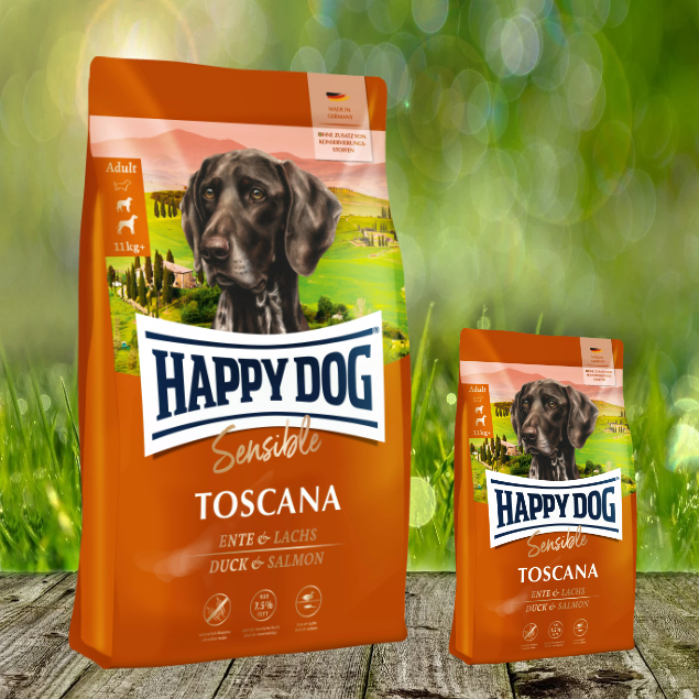 Happy Dog Supreme Sensible Toscana 12,5 kg + 1 x 4 kg