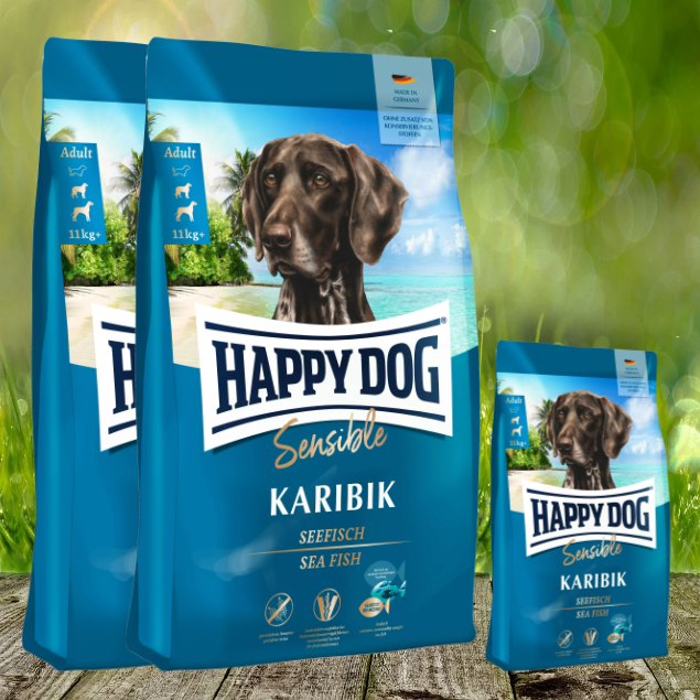 Happy Dog Supreme Karibik 2 x 11 kg + 1 x 4 kg