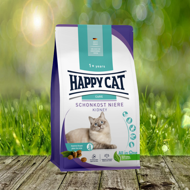 Happy Cat Care Schonkost Niere - Diät-Alleinfuttermittel für Katzen zur Unterstützung der Nierenfunktion Happy Cat Care Schonkost Niere - Diät-Alleinfuttermittel für Katzen zur Unterstützung der Nierenfunktion