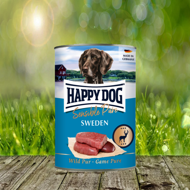 Sensible-Sweden-Pure0psZGJ37g0Lx6 Happy Dog Sensible Pure Sweden - 100% tierisches Protein - 10 + 2 Aktion