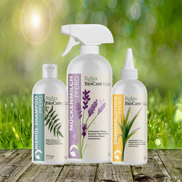 Relax Biocare Sommerpaket - Zum Schutz vor Fliegen, Bremsen und anderen Insekten *NEU*