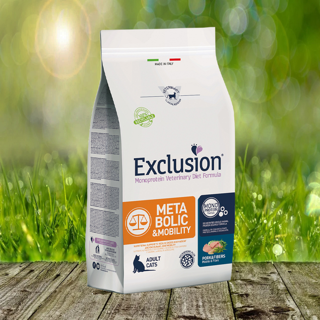 Exclusion Metabolic & Mobility Cat Schwein 1,5 kg
