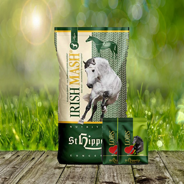 Irish-Mash-2-x-1-Lobs St. Hippolyt Irish Mash 15 kg + St. Hippolyt Lobs Belohnungswürfel 2 x 1 kg geschenkt