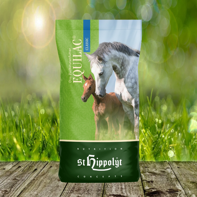 Equilac-Sack_ St. Hippolyt Equilac Classic 25 kg - bedarfsoptimiertes Zuchtstutenfutter