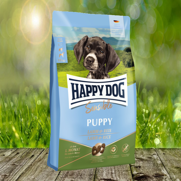 Puppy-Sensibel-Lamm-und-Reis-2022zopVKpND6iwU1 Happy Dog Sensible Puppy Lamm & Reis - Leicht verträgliche Welpen-Vollnahrung