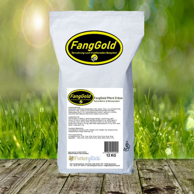 FANGGOLD Pferd & Erbse 12 kg - gluten- und getreidefreie und hypoallergene Monoprotein-Vollnahrung FANGGOLD Pferd & Erbse 12 kg - gluten- und getreidefreie und hypoallergene Monoprotein-Vollnahrung