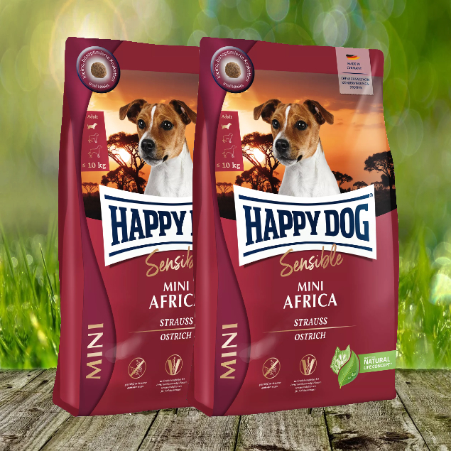 Happy Dog Supreme Mini Africa 2 x 4 kg