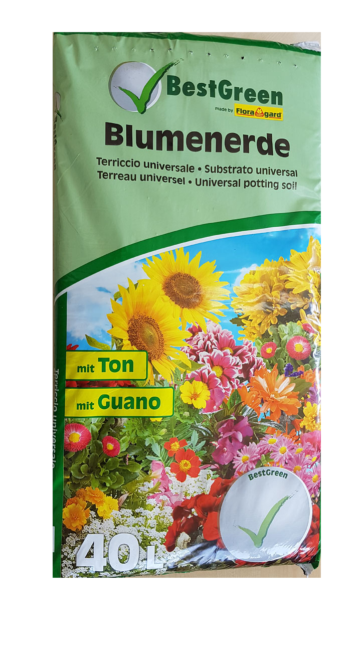 Blumenerde-1 BestGreen Blumenerde