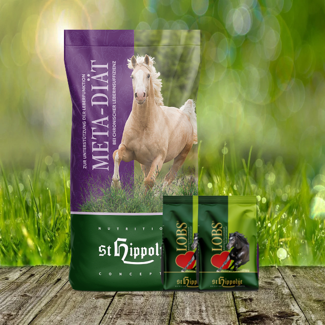 St. Hippolyt Meta-Diät 25 kg + St. Hippolyt Lobs Belohnungswürfel 2 x 1 kg geschenkt