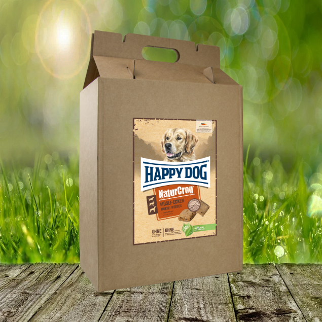 Happy Dog NaturCroq Belohungssnack - Müsli-Ecken mit Geflügel 5 kg Happy Dog NaturCroq Belohungssnack - Müsli-Ecken mit Geflügel 5 kg