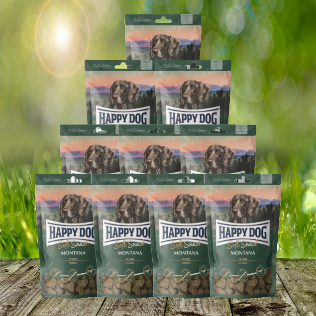Soft-Snack-Montana-VEKzaZXLJNEutEx Vorteilspaket Happy Dog Soft Snack Montana 10 x 100 g