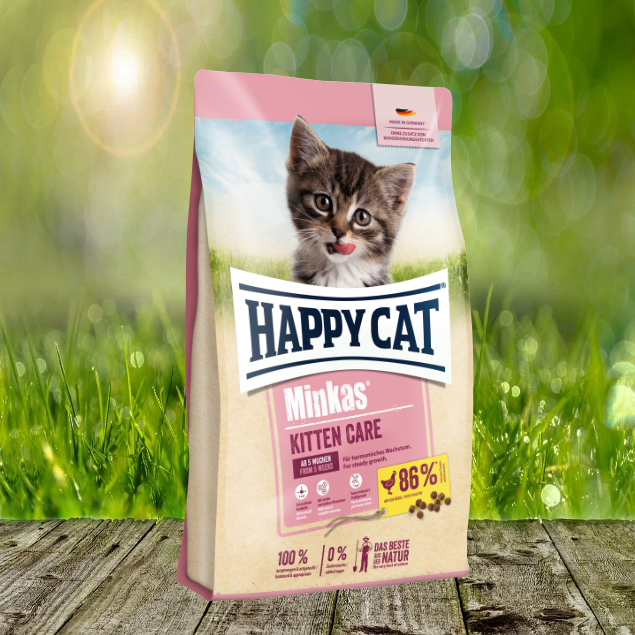 2021_Minkas_Kitten_HintergrundJujEOOGCZLKvJ Happy Cat Minkas Kitten Care Geflügel - Für ein harmonisches Wachstum
