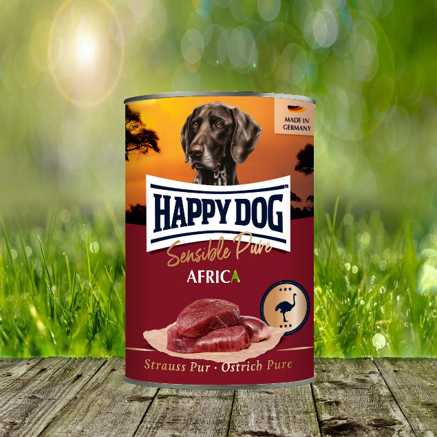 AfricaWlh1wTyl2t1xk Happy Dog Sensible Pure Africa - 100 % tierisches Protein - 10 + 2 Aktion