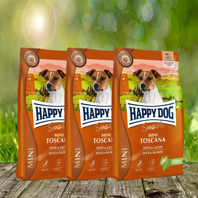 Happy Dog Supreme Mini Toscana 3 x 4 kg Happy Dog Supreme Mini Toscana 3 x 4 kg