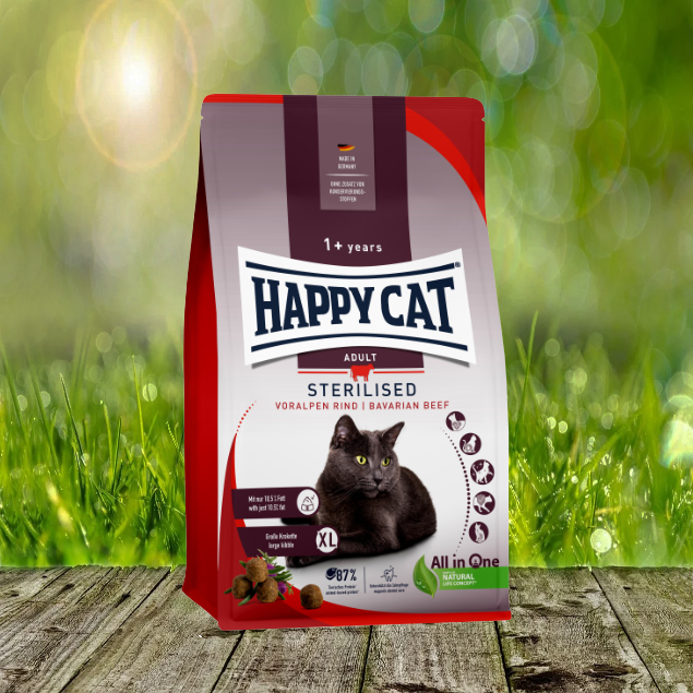 Happy Cat Sterilised Adult Voralpen Rind Happy Cat Sterilised Adult Voralpen Rind